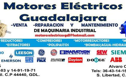 Motores electricos en Guadalajara