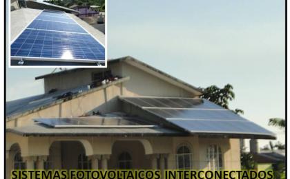 instalación solar de interconexion