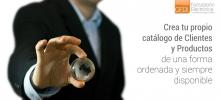 Crea tu propio catálogo de clientes y productos de una forma ordenada
