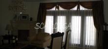 Cortinas, Lambrequines, Cojines, Caminos de Mesa, Chapetones