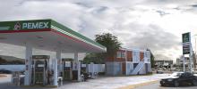 render arquitectónico gasolinera león guanajuato