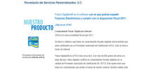 PROVEEDORES AUTORIZADOS DE FACTURACION ELECTRONICA