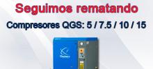 Compresores QGS, compresores de tornillo rotativo, quincy, 