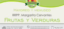 frutas y verduras a domicilio sin costo extra en Acapulco, Guerrero. 