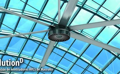 Ventilador HVLS AirVolutionD de MacroAir