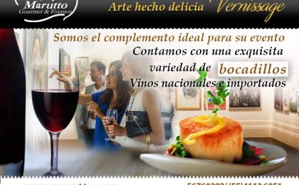 bocadillos para exposiciones de arte