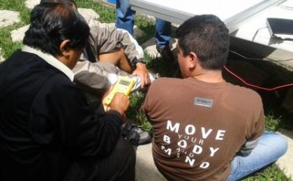 Midiendo corriente de corto circuito
