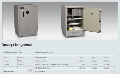 CAJA FUERTE MODELO 82