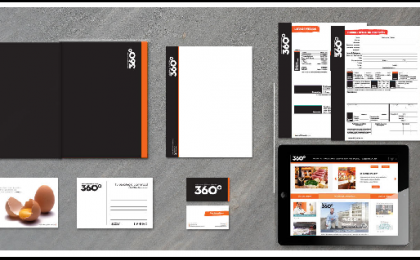Identidad Corporativa 360, Logos