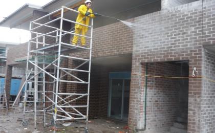 Limpieza de construcciones en Monterrey