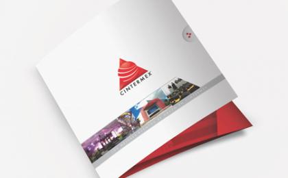 Diseño de folleto y papelería