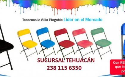 sillas plegables