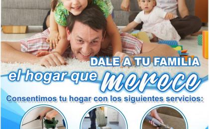Lavado de salas, lavado de alfombras, control de plagas, servicio de fumigación