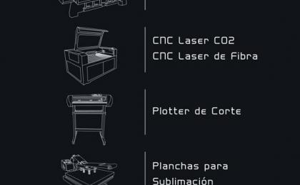 Máquinas para corte y grabado de materiales