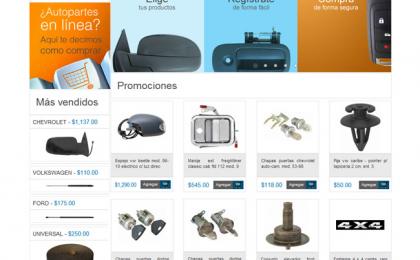 Carrito de compras AutoEnPartes