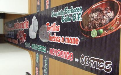 Lonas con acabados