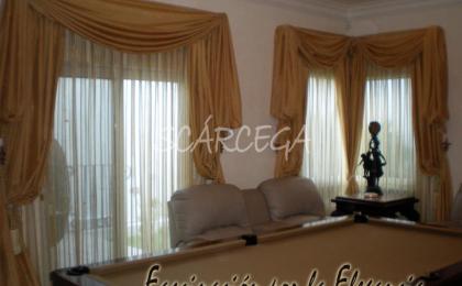 Cortinas, Lambrequines, Cojines, Caminos de Mesa, Tirados