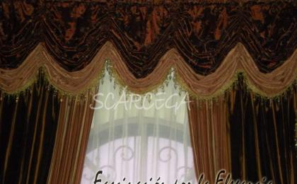 Cortinas, Lambrequines, Cojines, Caminos de Mesa, Tirados