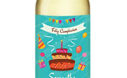 Vino Personalizado de Cumpleaños