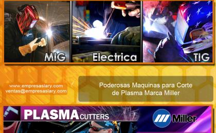 Maquinas para Soldar, TIG, MIG, Autogena, corte por plasma