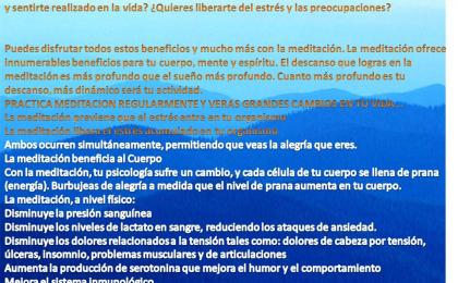 Bneficios de la meditacion