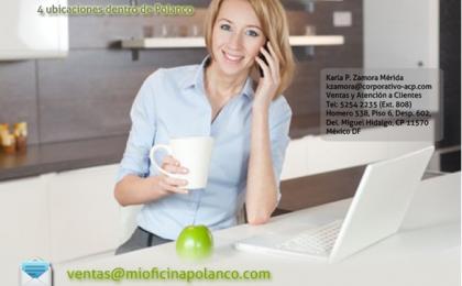 oficinas virtuales polanco 