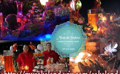 Mesa de dulces, candy bar, candy table, mesa de dulces para boda, mesa de dulces