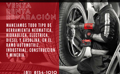 Herramienta y equipo automotriz, industrial, construcción y minería en Monterrey