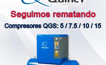 Compresores QGS, compresores de tornillo rotativo, quincy, 