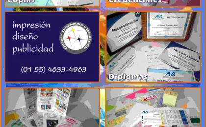 Imprenta: impresión-diseño-publicidad