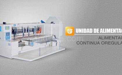 Alimentador de lamina de carton automatico