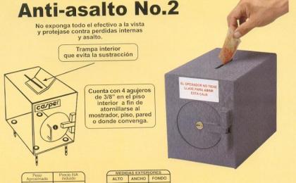 URNA ANTI-ASALTO NO 2