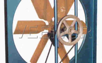Ventilador, extractor, inyector, axial, VEEMOR, modelo VA, VISSA, poleas y banda