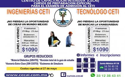 &quot;cursos para el examen de admisión al ceti&quot; &quot;Cursos para ingresar al ceti&quot;