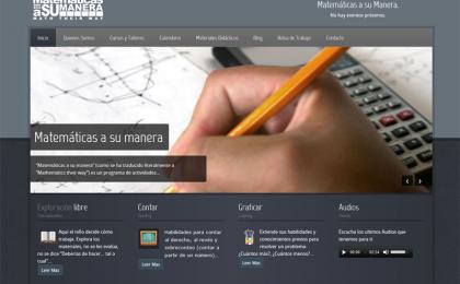 Pagina web para maestro