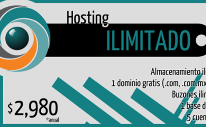 Hosting Ilimitado incluye 1 dominio gratis