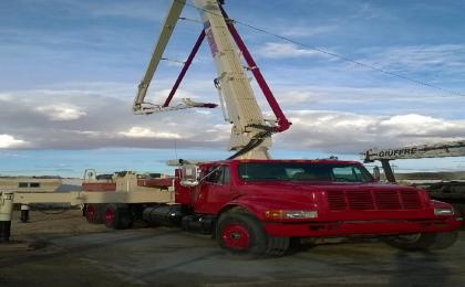 Bomba de concreto  Schwing 28 mts en Mexicali-Mexico